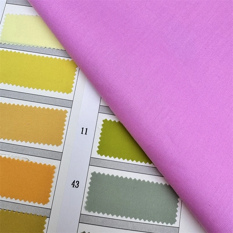 100% Cotton Reactive Solid 40s Poplin Fabric 1